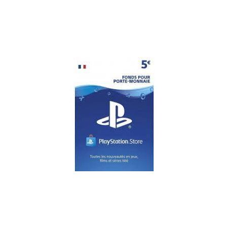 Carte PSN 5 Euro Playstation