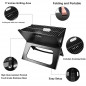 Mini barbecue portable et pliable Mini barbecue portable et pliable