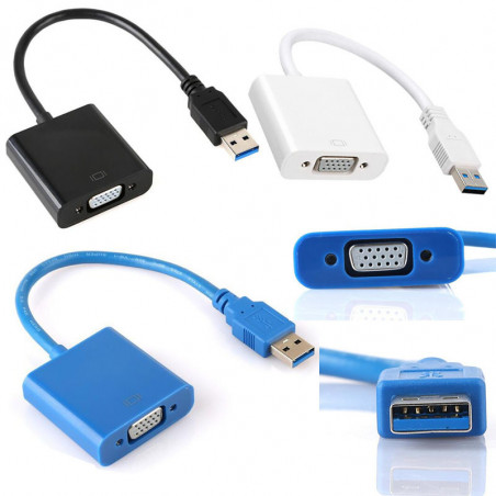 Adaptateur VGA to USB