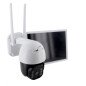 Caméra rotative à wifi avec panneau solair grand Caméra rotative à wifi avec panneau solair grand