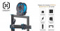 Imprimante 3D Artillerie Sidewinder X1 SW-X1 300x300x400mm Grand Plus Taille Haute Précision Double Axe Z avec Écran TFT Tactile
