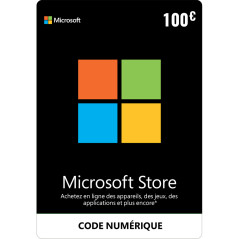 Microsoft Store Carte 100€