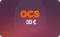 Carte OCS 50€ Carte OCS 50€