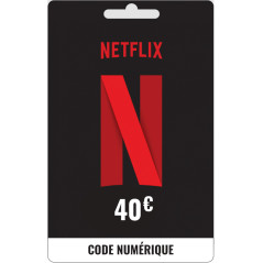 Carte  40 Euro Netflix
