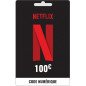 Carte  100 Euro Netflix