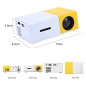 Mini Projector, YG300 Portable Mini Projector, YG300 Portable