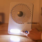 Ventilateur rechargeable LED (JK-F668)