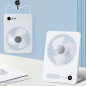 Ventilateur rechargeable LED (JK-F668)