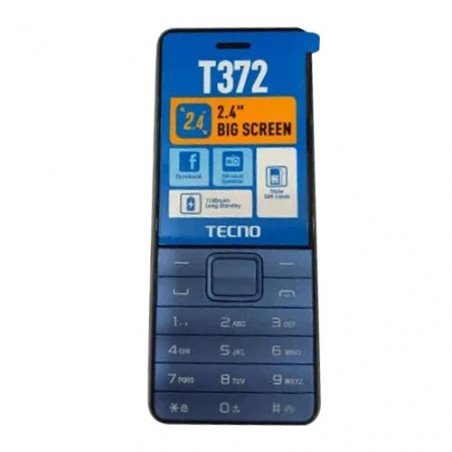 Tecno T372 (2,4'') - Appareil photo arrière avec flash- 4 Mo Stockage - 4 Mo RAM