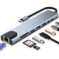 Adaptateur USB C 8 en 1