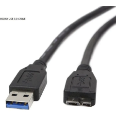 Câble USB 3.0 disponible.