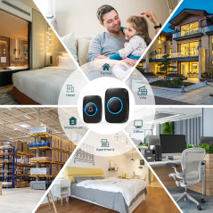 Sonnette sans Fil disponible.