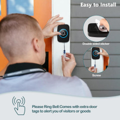 Sonnette sans Fil disponible.