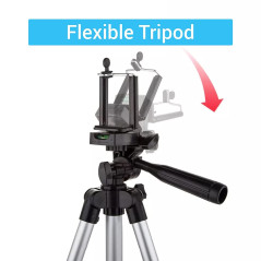 Trépied portable disponible.