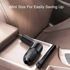 Mini aspirateur à main rechargeable - Electroniger