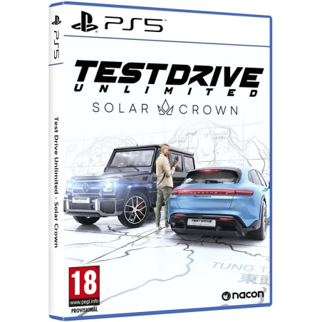 Test drive Unlimited Solar Crown (Playstation 5) disponible.