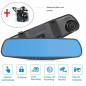 Véhicule Blackbox DVR Full HD 1080P 4,3 pouces rétroviseur de voiture Véhicule Blackbox DVR Full HD 1080P 4,3 pouces rétroviseur de voiture