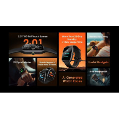 Oraimo 5 Lite - Montre Connectée intelligente pas cher au Niger