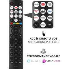 Hisense 65 pouces disponible.