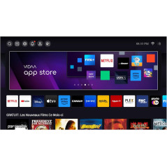 Hisense 65 pouces disponible.