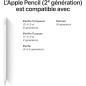 Apple Pencil (2ème Génération)