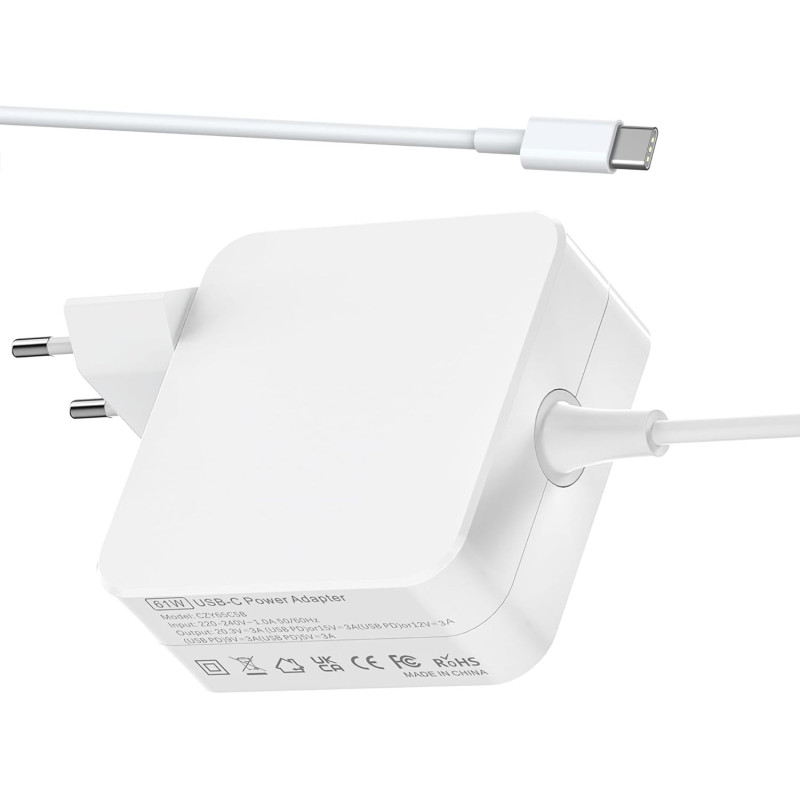 Chargeur Macbook 61W