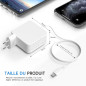 Chargeur Macbook 61W