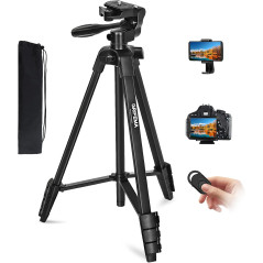 GRIFEMA Trepied Smartphone Pied Appareil Photo Pliable, disponible.