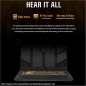 ASUS Ordinateur portable TUF Gaming F17