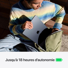 Apple MacBook Air 13 Pouces avec Puce M3 – Minuit au Niger avec garantie