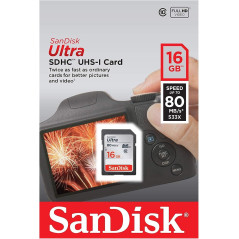 Carte Mémoire SDHC 16 Go sur Electroniger.