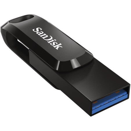 SanDisk Ultra Dual Drive Go 32 Go, Clé USB Type-C à double connectique disponible.