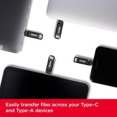 Clé USB C SanDisk Ultra Dual Drive Go - 128 Go Flash Drive disponible.