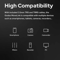 GODOX Système Microphone MoveLink M1 - Electroniger
