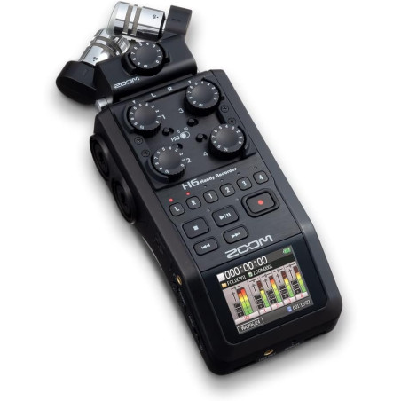 Enregistreur Portable Zoom H6-BLK - Electroniger