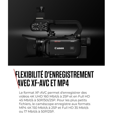 Canon XA60 - Camera 4K