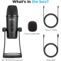 BOYA Microphone USB de Bureau BOYA Microphone USB de Bureau
