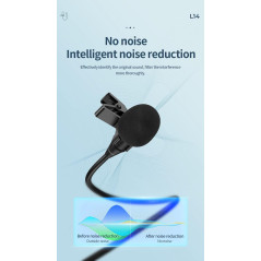 Hoco L14 - Microphone Électret disponible.