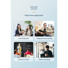 Hoco L14 - Microphone Électret disponible.