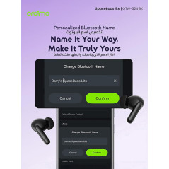 Écouteurs sans fil ORAIMO TWS SpaceBuds disponible.
