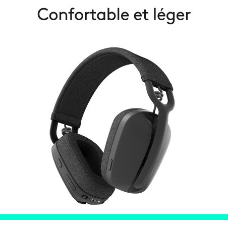 casque audio sans fil Logitech Zone Vibe 100 - Electroniger