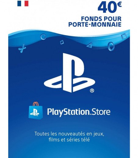 Carte PSN 40 Euros Playstation Network - Electroniger