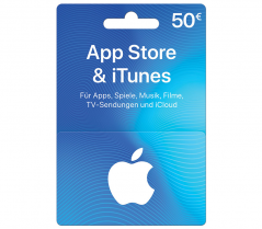 Carte App Store & iTunes 50 Euro disponible au Niger