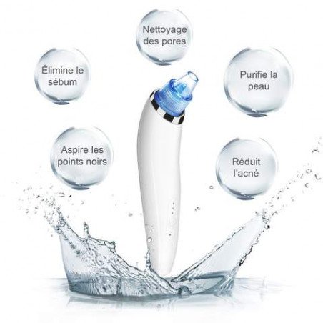 Aspirateur visage sebum - Electroniger