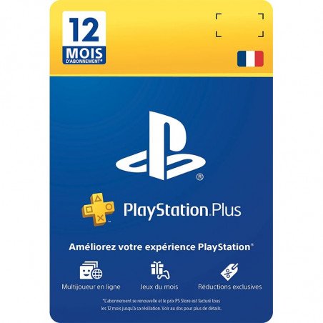 Achète ton abonnement 12 Mois PS Plus Playstation pas cher - Electroniger