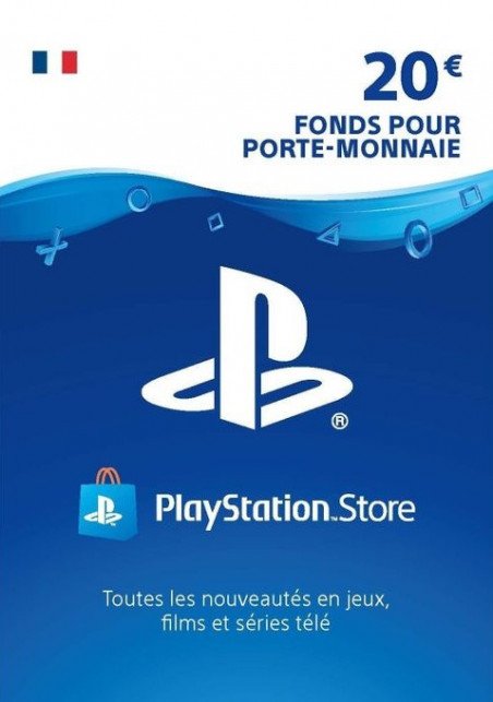 Carte PSN Playstation Network 20 euros pas cher - Electroniger